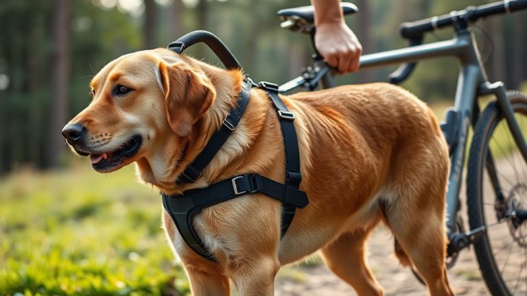 dog harness bike safety