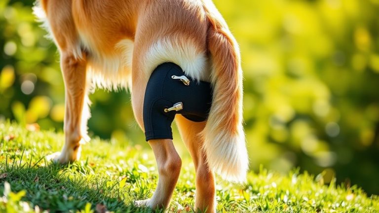 dog knee braces recommended