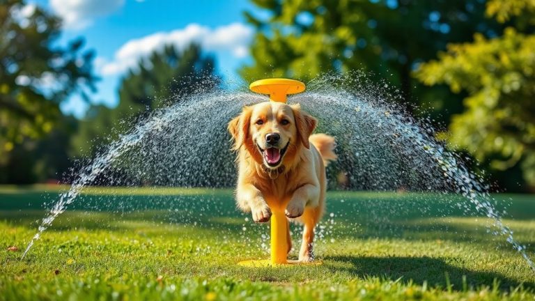dog sprinklers for summer play