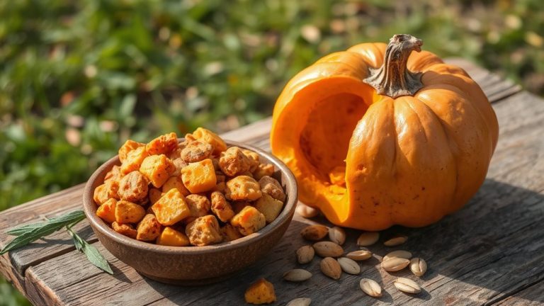 dry dog food with pumpkin