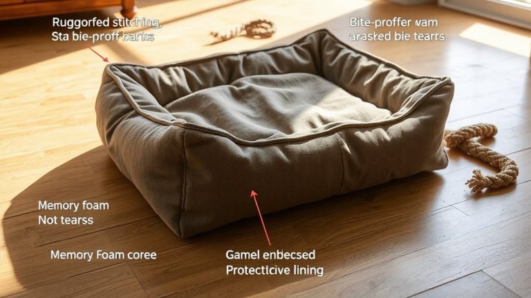 durable chew proof dog beds