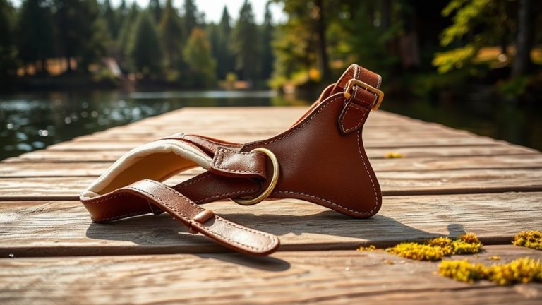 durable comfortable leather dog harnesses