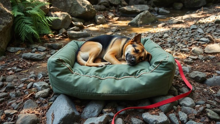 durable dog beds for camping