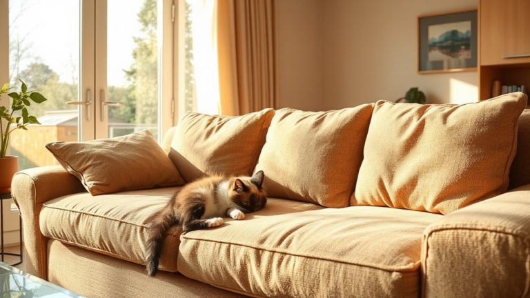 durable fabric couches for cats