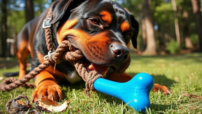 durable rottweiler chew toys