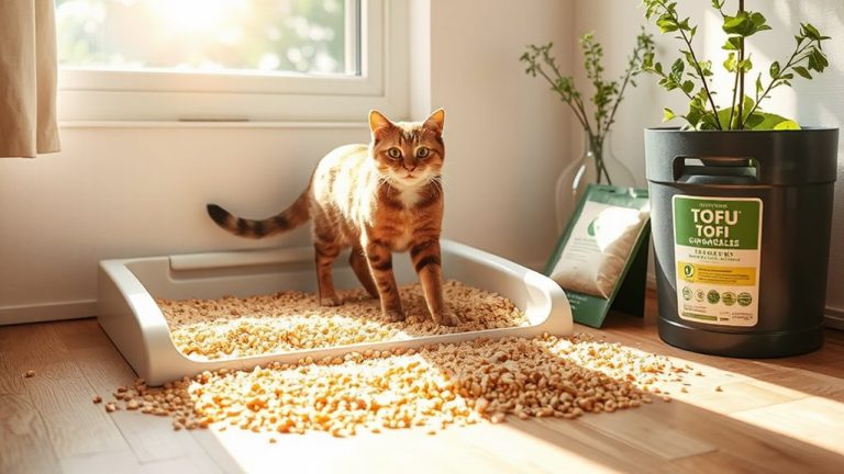 eco friendly tofu cat litter