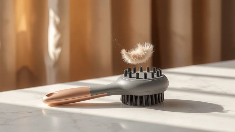 effortless self cleaning cat brushes