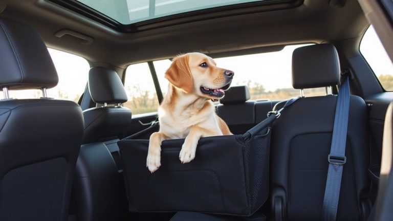 elevated dog car seats