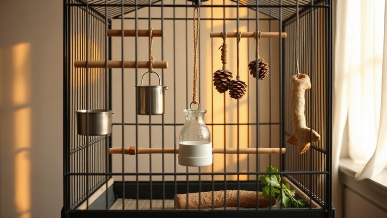 essential bird cage must haves