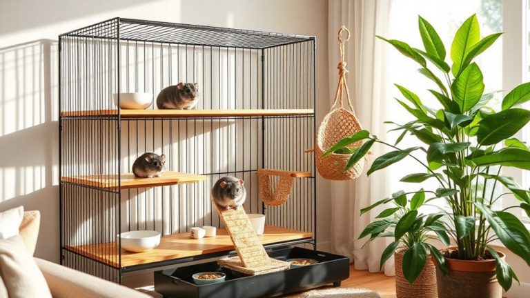 expert recommended chinchilla cage setups