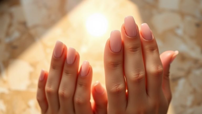 flattering nails for wide beds