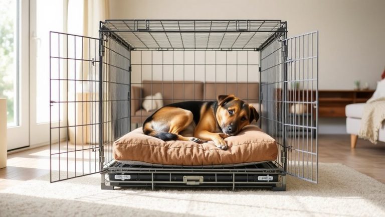 german shepherd crate comfort safety