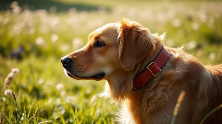 golden retriever collars comfort style