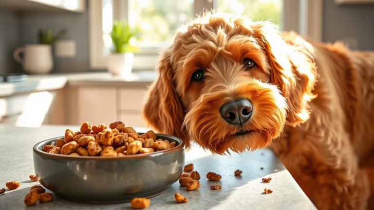 goldendoodle coat health food