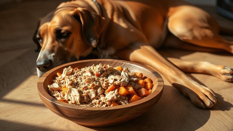 great dane weight gain food