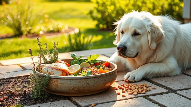 great pyrenees thriving dog food