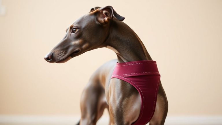 harness for slender italian greyhounds
