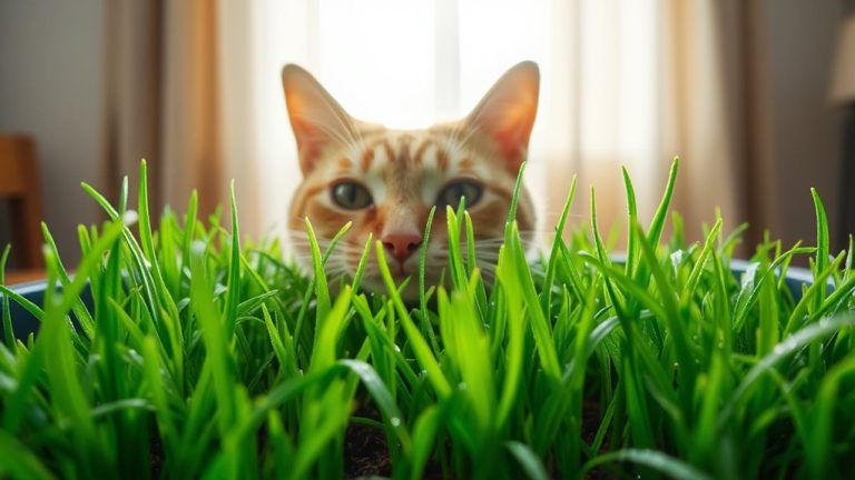 healthy cat grass choices
