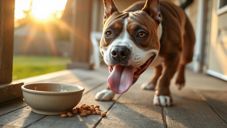 healthy happy staffie food