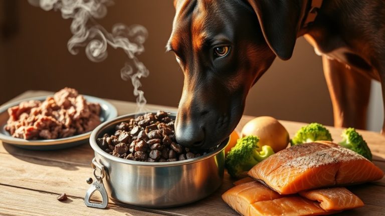 healthy high calorie doberman diet