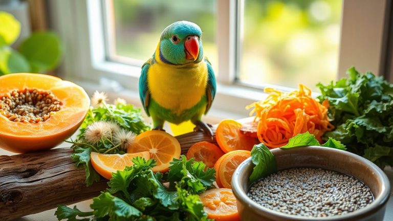 healthy parakeet food choices