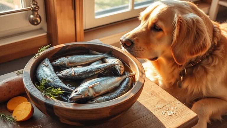 healthy sardines for shiny dogs