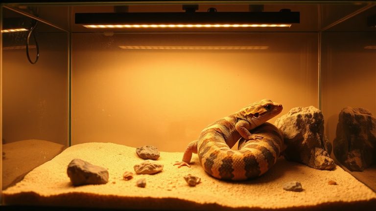 ideal lighting for leopard geckos