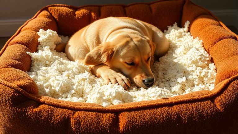 irresistible stuffing for dog beds
