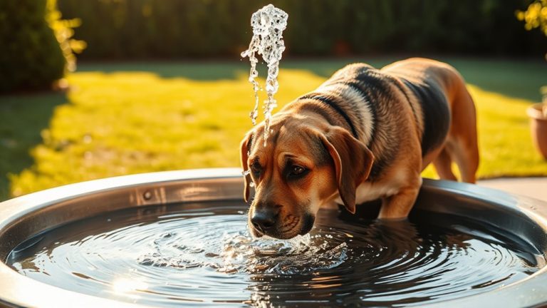 large dog water fountains