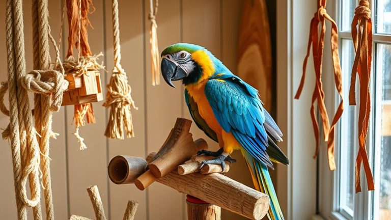 macaw toys for hours