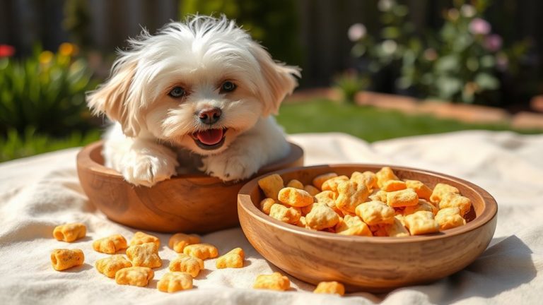 maltese dog treats wagging