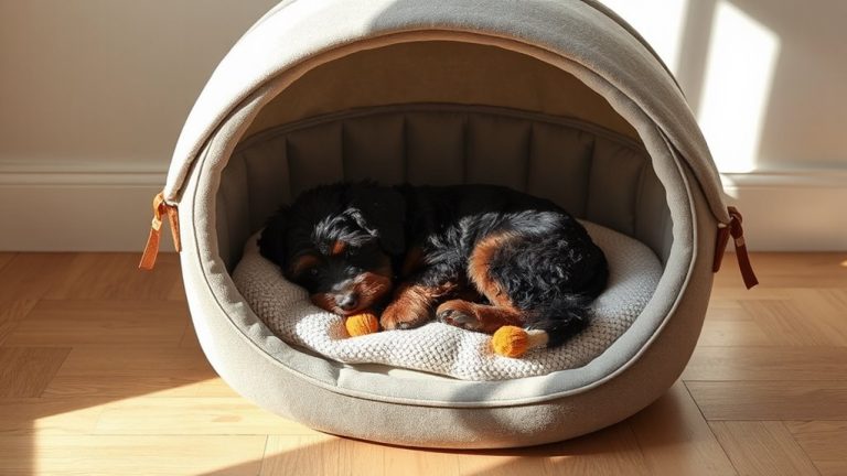 mini bernedoodle crate comfort