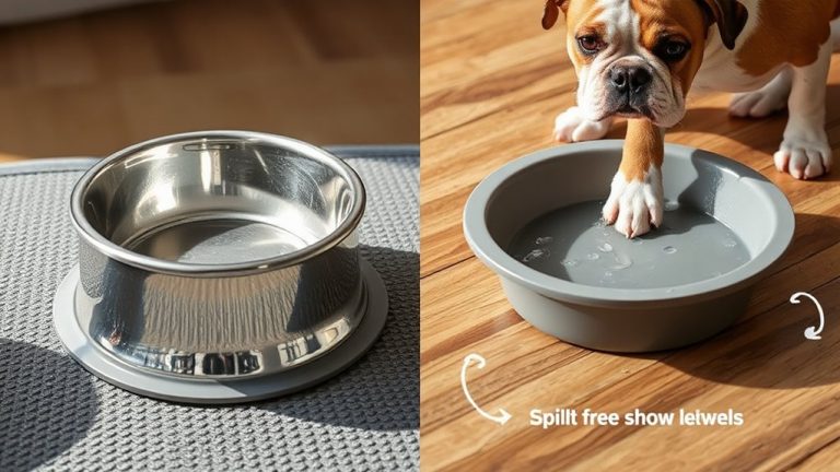 no spill bulldog bowls