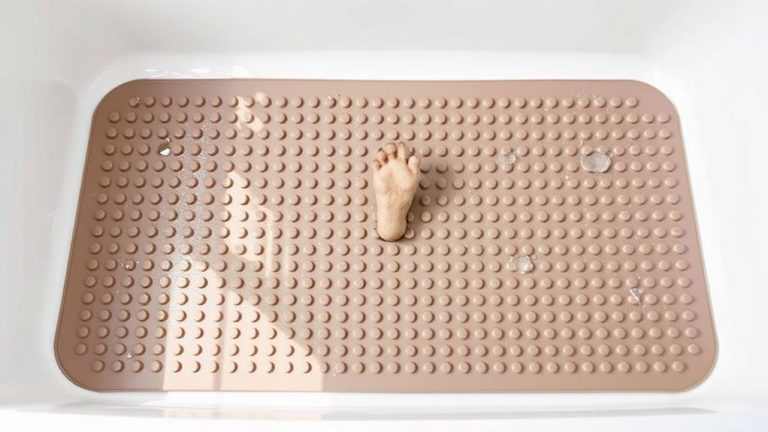 non slip dog bath mat