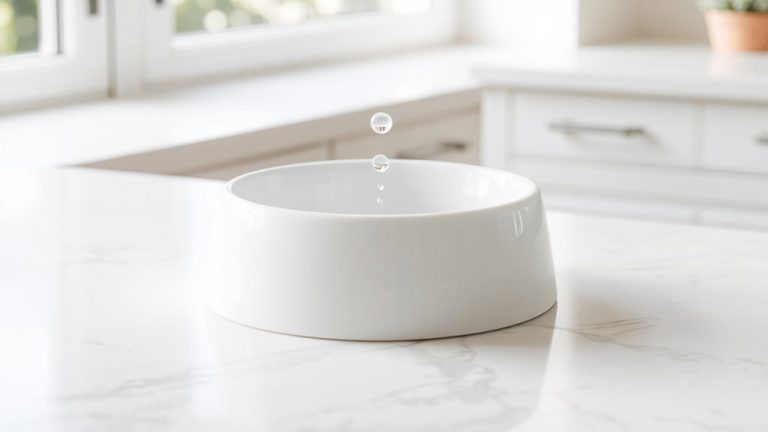 non spill cat water bowls