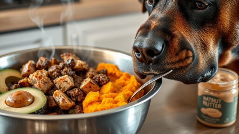 nutritious foods for rottweiler weight gain