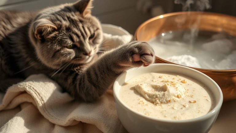 oatmeal shampoos for itchy cats