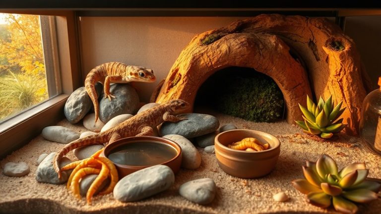 optimal leopard gecko habitats