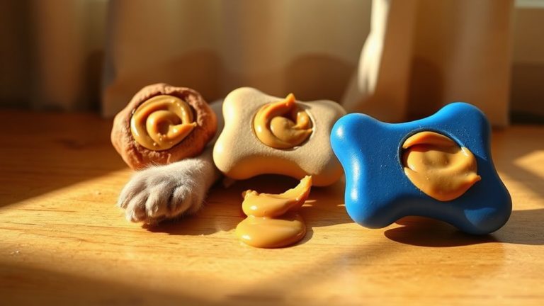 peanut butter dog toys
