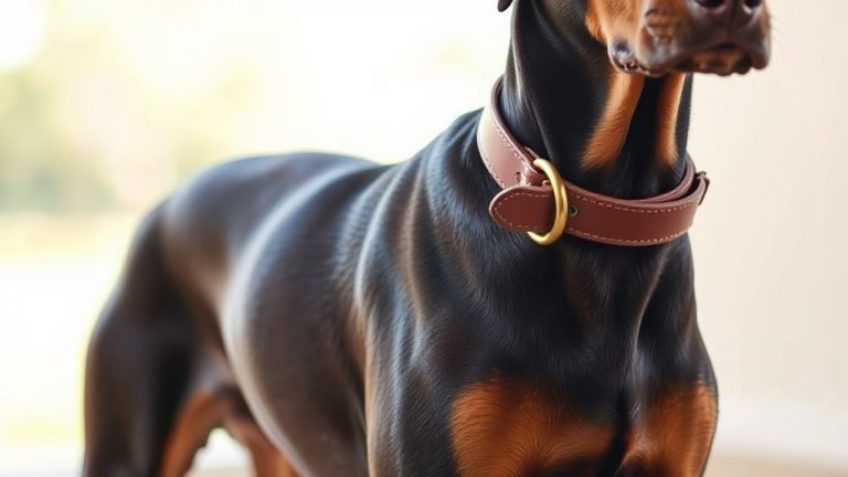 perfect fit durable doberman collar