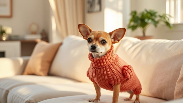 perfect fitting cute small dog sweaters