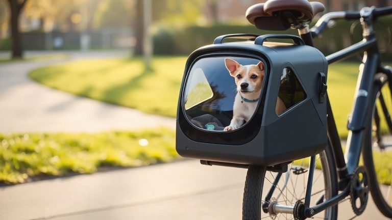 pet bike carriers safe happy