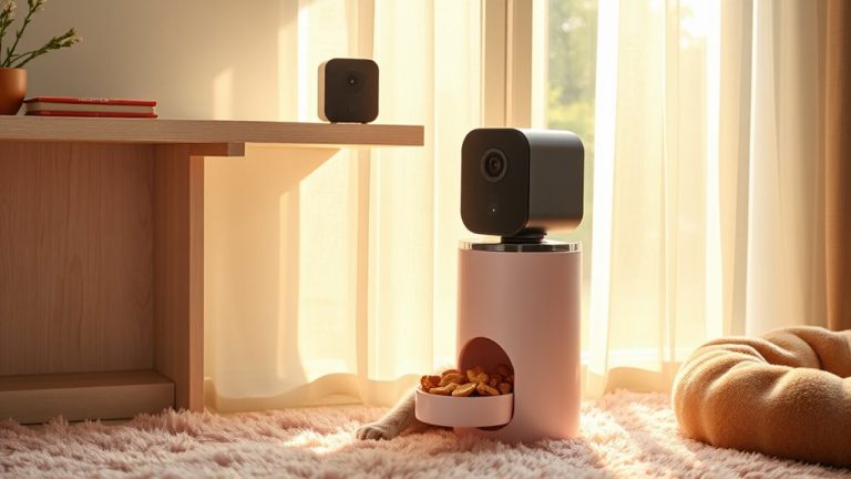 pet camera treat dispensers