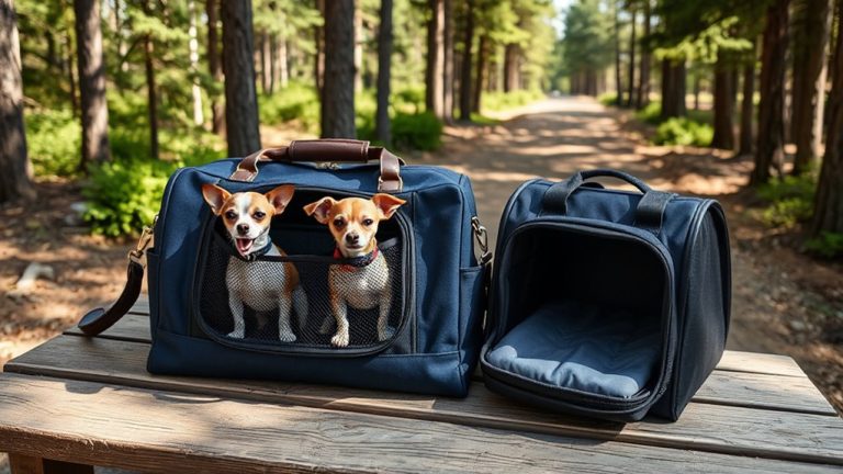 pet carriers for two small dogs