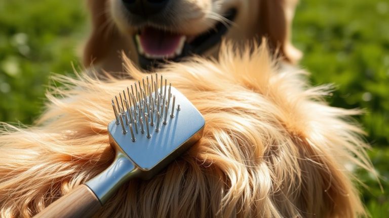 pin brush for dogs