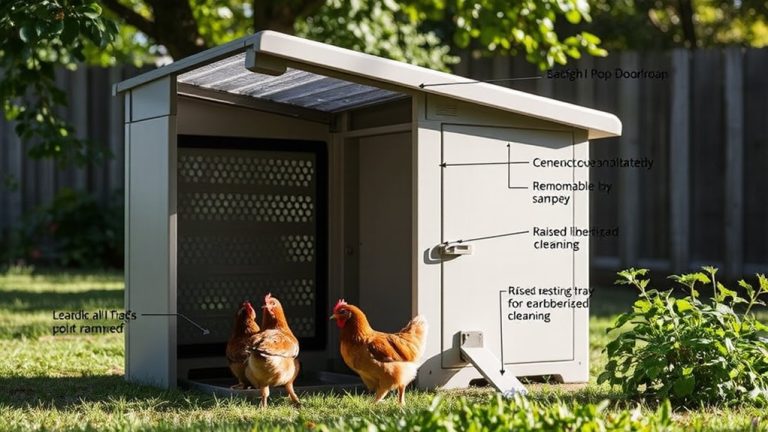 plastic chicken coop solutions