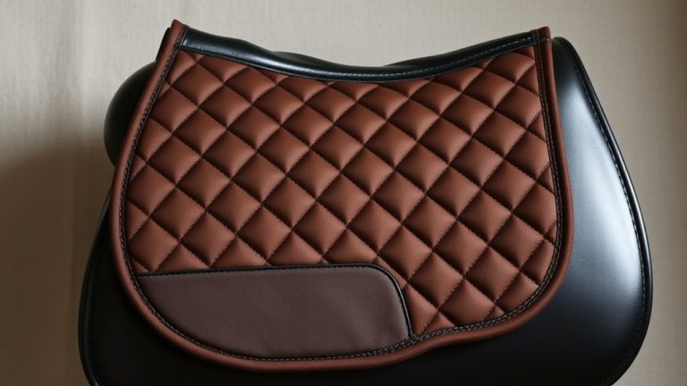 polished performance dressage pads