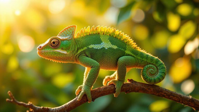 proper lighting for chameleons