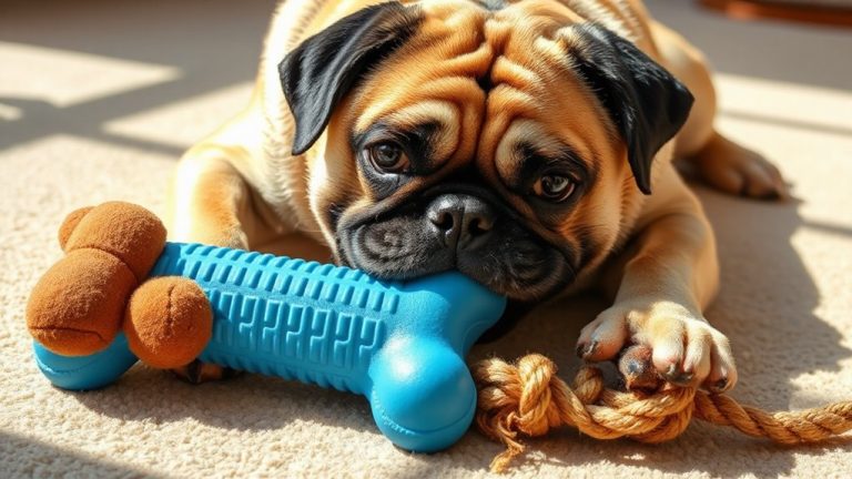 pug tested long lasting chew toys