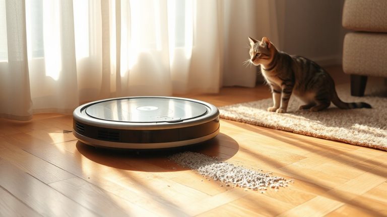 robot vacuums dominate cat litter